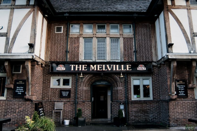 the melville food pub in stretford