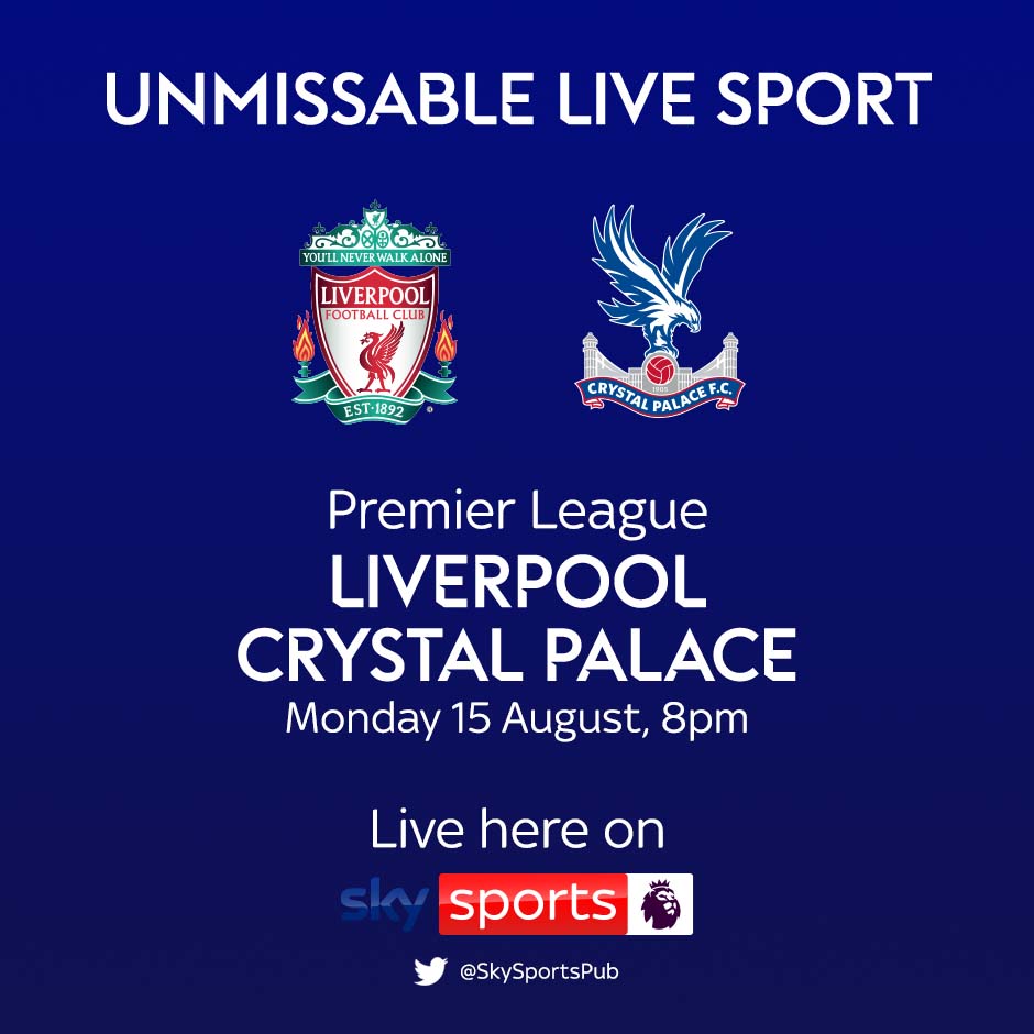 15.08 Liverpool v Crystal Palace, Premier League