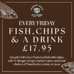 Fish, chips and a drink offer