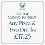 Pizza and Two Drinks Offer