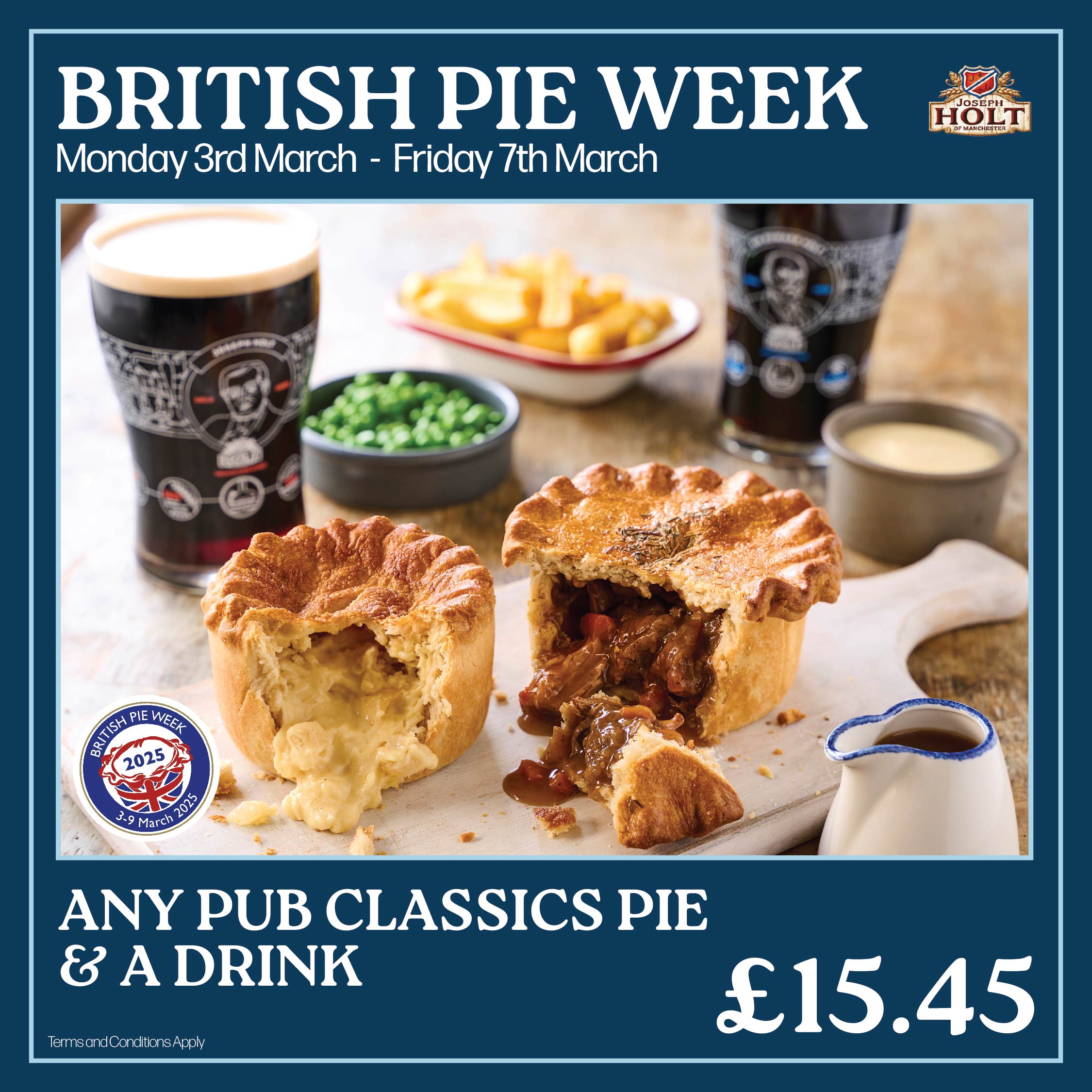 British Pie Week Casual Dining Menu Offer